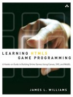 Tài liệu Learning HTML5 Game Programming doc