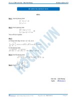 Đề kiểm tra định kỳ số 3 môn toán thầy phương