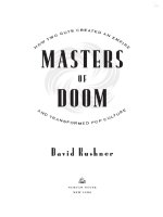 Masters of Doom: How Two Guys Created an Empire and Transformed Pop Culture