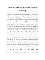 Tài liệu Muốn làm lãnh đạo, trước hết phải biết phục tùng ppt