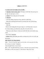 tài liệu ôn thi môn văn