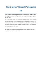 Tài liệu Gợi ý tưởng 