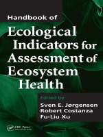 Tài liệu Handbook of Ecological Indicators for Assessment of Ecosystem Health ppt