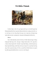 Tài liệu Tô Hiến Thành pot