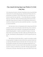 Tài liệu Chạy cùng lúc hai ứng dụng trong Windows 8 với tính năng Snap pdf