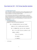 Tài liệu Demo thuật toán CKY docx