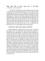 Bài phát biểu cảm tưởng của học sinh nhân ngày 20