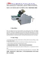 máy cán màng bán tự động