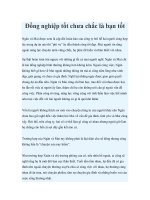 Tài liệu Đồng nghiệp tốt chưa chắc là bạn tốt pdf