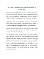 Tài liệu Busy Docs – ứng dụng đồng bộ dữ liệu hệ thống với Google Docs pdf