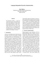 Tài liệu Báo cáo khoa học: 