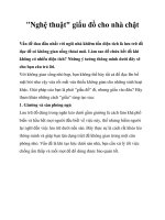 Tài liệu không gian cho nhà nhỏ docx