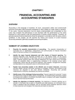 Tài liệu FINANCIAL ACCOUNTING AND ACCOUNTING STANDARDS ppt