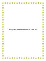 Tài liệu Những điều nên làm trước khi cài OS X 10.8 doc