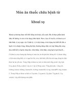 Tài liệu Món ăn thuốc chữa bệnh từ khoai sọ pdf