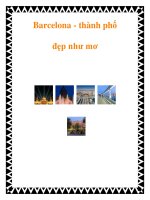 Tài liệu Barcelona - thành phố đẹp như mơ pdf