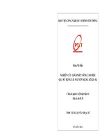 Nghiên cứu giải pháp nâng cao hiệu quả sử dụng tài nguyên mạng lõi 2g   3g