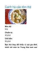 Tài liệu Canh há cảo tôm thịt doc