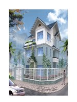Tài liệu Xây biệt thự 2,5 tầng hướng Tây Nam docx