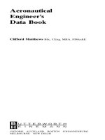 Tài liệu Aeronautical Engineer’s Data Book Clifford Matthews doc