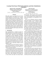 Tài liệu Báo cáo khoa học: 