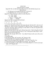 Tài liệu Đề Thi Thử Học Sinh Giỏi Lớp 9 Toán - Phần 1 - Đề 19 pptx