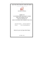 Nghiên cứu mô hình triển khai dịch vụ thoại trên mạng di động 4g LTE và đề xuất phương án cho các nhà khai thác di động ở việt nam