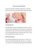 Tài liệu Chăm sóc móng xinh mỗi ngày doc