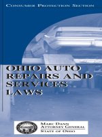 Tài liệu OHIO AUTO REPAIRS AND SERVICES LAWS docx
