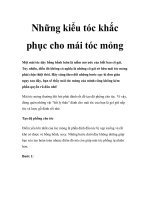 Tài liệu Những kiểu tóc khắc phục cho mái tóc mỏng pptx
