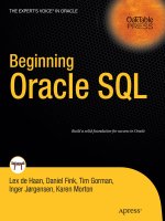Tài liệu Beginning Oracle SQL pptx