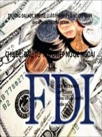 Tài liệu ĐẦU TƯ TRỰC TIẾP NƯỚC FDI NGOÀI ppt