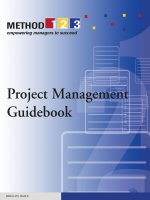 Tài liệu Project Management Guidebook ppt