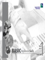 Basic business skills 2009 book 1   teacher guide