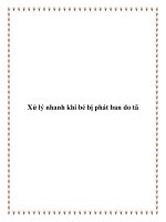 Tài liệu Xử lý nhanh khi bé bị phát ban do tã docx