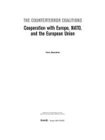 Tài liệu The Counterterror Coalitions - Cooperation with Europe, NATO, and the European Union doc