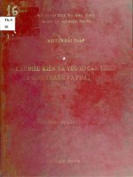 các điều kiện và yếu tố cần thiết để hình thành và phát triển thị trường chứng khoán ở việt nam