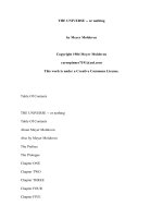 Tài liệu THE UNIVERSE ppt