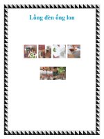 Tài liệu Lồng đèn ống lon pdf