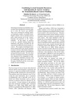 Tài liệu Báo cáo khoa học: 