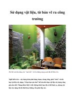 Tài liệu Sử dụng vật liệu, từ bản vẽ ra công trường pptx