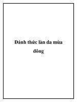 Tài liệu Đánh thức làn da mùa đông docx