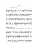 phương hướng và giải pháp đổi mới 98 sự lãnh đạo của tỉnh uỷ đối với cơ quan nhà nước 98 cấp tỉnh trong điều kiện nước ta hiện nay