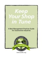 Tài liệu Keep Your Shop in Tune A Best Management Practices Guide for Automotive Industries docx