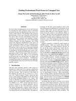 Tài liệu Báo cáo khoa học: 