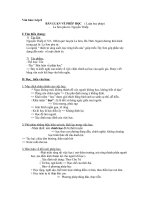 BÀN LUẬN VỀ PHÉP HỌC    ( Luận học pháp) lớp 8