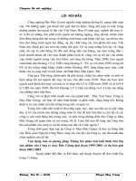 vận dụng một số phương pháp thống kê phân tích tình hình tiêu thụ sản phẩm của công ty may đúc giang giai đoạn 1995-2001 và dự báo giai đoạn 2002-2003