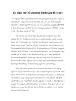 Tài liệu So sánh một số chương trình tăng tốc copy pdf