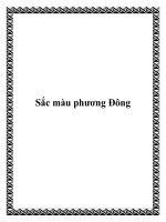 Tài liệu Sắc màu phương Đông doc