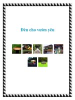 Tài liệu Đèn cho vườn yêu docx